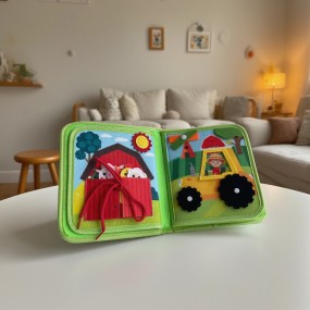 Busy Book Manufacturer - Plane Car Travel Buckle Training Game