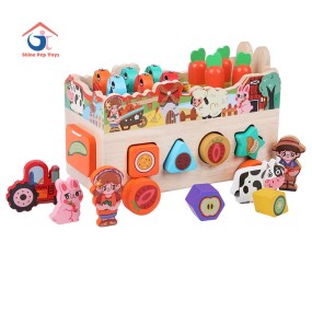 Farm Toy Manufacturer - Animal Car Shape Matching Fishing Game