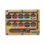 绕珠迷宫工厂-海洋主题蒙氏教育玩具