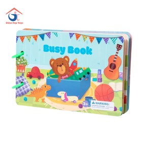 认知拼图生产厂家-安静贴纸纸质教育玩具