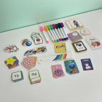 智能书生产厂家-26词早教图片卡