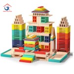 蒙氏玩具生产厂家-颜色识别堆叠分类器