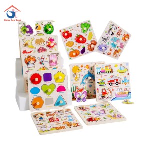 Jigsaw Puzzle Factory - Early Education Pegged Intelligence Toy