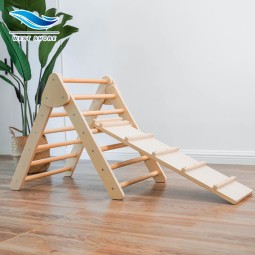 木质游戏套装供应商-户外大型攀爬设备架