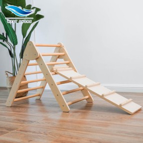 木质游戏套装供应商-户外大型攀爬设备架