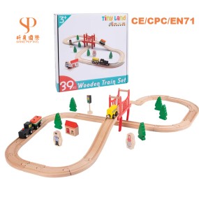 火车组装套装工厂-托马斯兼容场景轨道