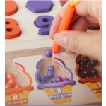 蒙氏玩具生产厂家-彩虹积木木琴串珠迷宫