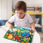 迷宫球玩具工厂-蘑菇屋计数板数学玩具