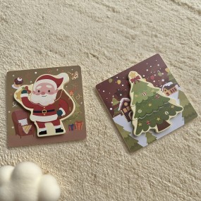 Animal Puzzle Supplier - 3D Tree Shape Pegged Matching Game