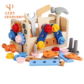 Bowling Toys Supplier - Rainbow Wooden Bowling Pins Balls Set