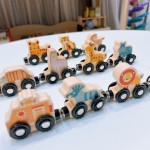 木质火车套装生产厂家-组装铁路轨道玩具