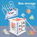 宝盒供应商-圆形串珠木质形状分类立方体