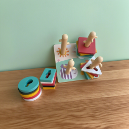 积木套装工厂- DIY阿基米德木质教育玩具