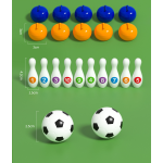 乒乓球桌工厂-双人对战互动桌面游戏