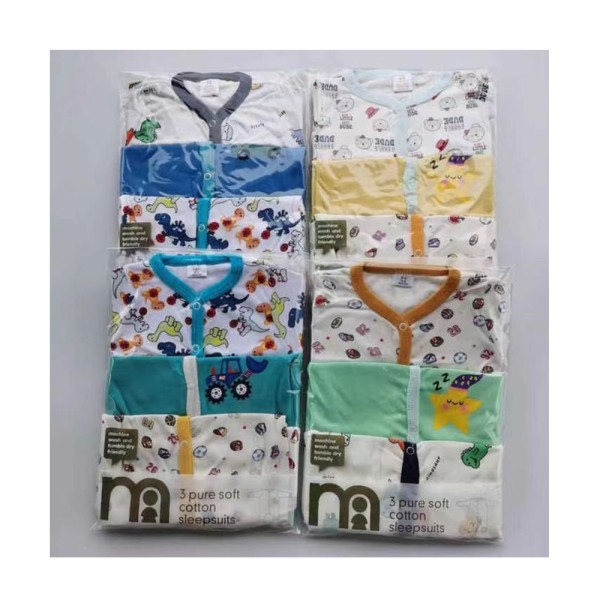 女婴连体衣厂家-100%棉连体工装裤连脚竹纤维睡衣