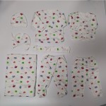 男婴服装供应商-8件套长袖连体衣裤子+帽子+围兜秋冬