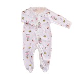 婴儿连体衣工厂-贴身连脚棉质连体长袖连体衣服装