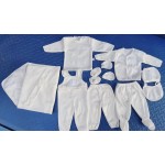 新生儿襁褓套装工厂-11件套男女通用服装和配饰0-6个月