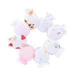 婴儿手套厂家-新生儿防抓弹性腕部柔软连指手套0-6个月