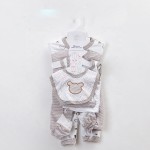 新生儿襁褓套装工厂-8件套女婴服装连体衣裤子必备品