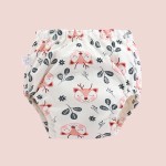 幼儿训练内衣供应商-带翼100%棉可洗布尿布