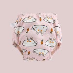 幼儿训练内衣供应商-带翼100%棉可洗布尿布