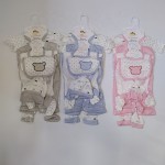 新生儿襁褓套装工厂-8件套女婴服装连体衣裤子必备品