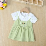 幼儿女童连衣裙供应商-1-4年棉质芭蕾舞裙公主薄纱裙