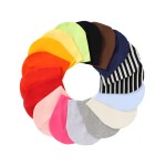 男女通用婴儿无檐帽工厂-柔软可爱针织帽多色棉质育儿套装