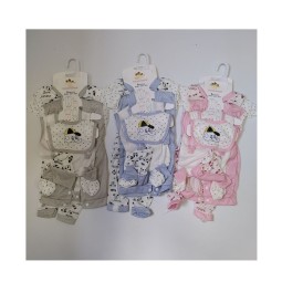 新生儿襁褓套装工厂-8件套女婴服装连体衣裤子必备品