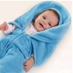 新生儿睡袋供应商-婴儿襁褓毯棉质毛绒襁褓毯