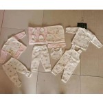 婴儿服装制造商工厂-男女通用襁褓必备品11件套冬季套装