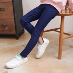 幼儿女童打底裤供应商-4-11年弹力打底裤柔软图案紧身裤