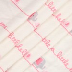 襁褓毯工厂-4件装100%法兰绒棉混色图案设计100*150厘米