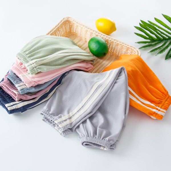 夏季儿童裤子供应商-防蚊裤运动运动慢跑裤幼儿