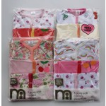 婴儿睡衣套装厂家-批发3件套连脚连体衣婴儿睡衣