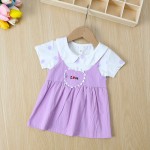 幼儿女童连衣裙供应商-1-4年棉质芭蕾舞裙公主薄纱裙