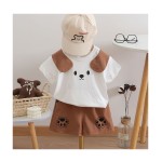 幼儿男孩服装厂家-2件卡通短袖棉质T恤T恤