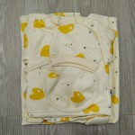 婴儿服装套装厂家-11件连脚长袖帽子手套套装0-6个月