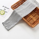 棉质针织裤厂家-全长2-10年无标签纯色弹力