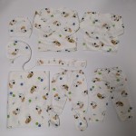 男婴服装供应商-8件套长袖连体衣裤子+帽子+围兜秋冬