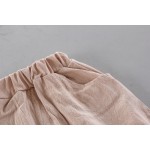 青少年服装供应商-1-4年恐龙设计Polo衫休闲短裤套装