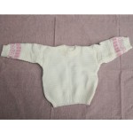 婴儿毛衣套装工厂-针织开衫无檐帽礼品钩针套装冬季服装套装