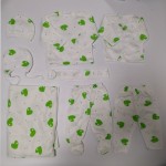 男婴服装供应商-8件套长袖连体衣裤子+帽子+围兜秋冬