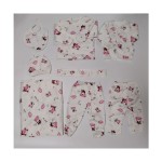 男婴服装供应商-8件套长袖连体衣裤子+帽子+围兜秋冬