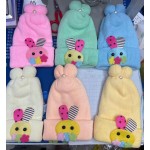 婴儿帽供应商-批发经典幼儿无檐帽冬季针织柔软保暖帽