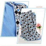 超柔软婴儿毯厂家-貂皮和雪尔帕幼儿男孩毯育儿室