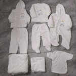 新生儿婴儿服装厂家-8件早产儿服装0-6个月丝绒襁褓套装