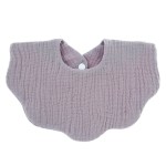 婴儿蕾丝围兜供应商-热销定制柔软棉纱布棉纱围兜新生儿礼品