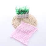 棉纱毛巾工厂-柔软6层纱布方巾30x30洗脸毛巾